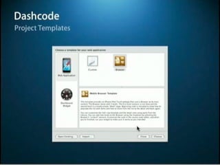 iPhone  SDK  WebDev Features