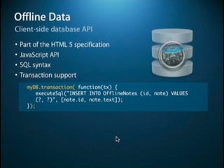 iPhone  SDK  WebDev Features