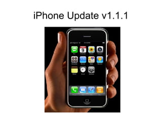 iPhone Update v1.1.1 