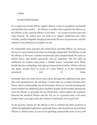 iPhone 12 Pro Review