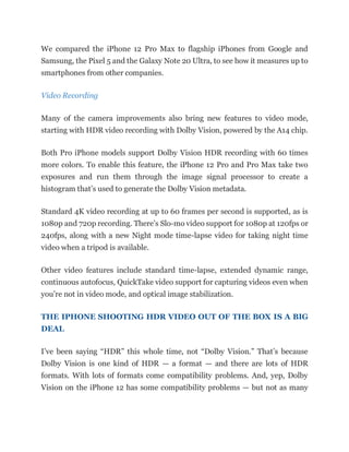 iPhone 12 Pro Review