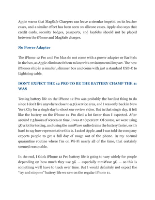 iPhone 12 Pro Review