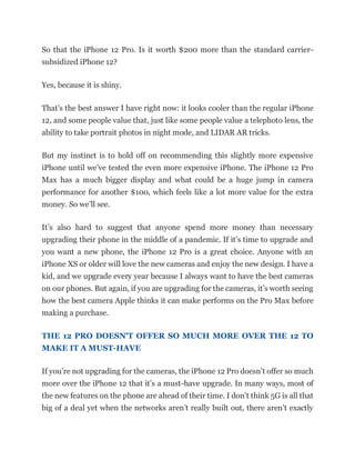 iPhone 12 Pro Review