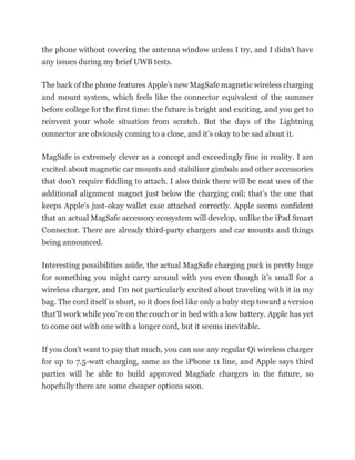 iPhone 12 Pro Review