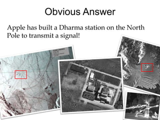 Electronic Solution Apple must be utilizing simple RF to determine North.