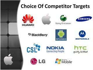 Choice Of Competitor Targets
 