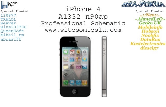 I Phone 4 Full Schematic Diagram