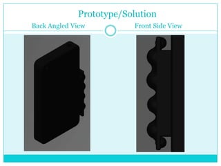 Prototype/Solution
Back Angled View         Front Side View
 