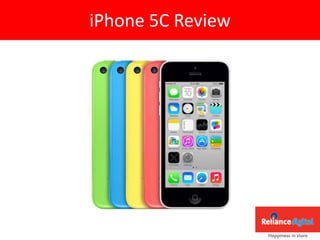 iPhone 5C Review

 