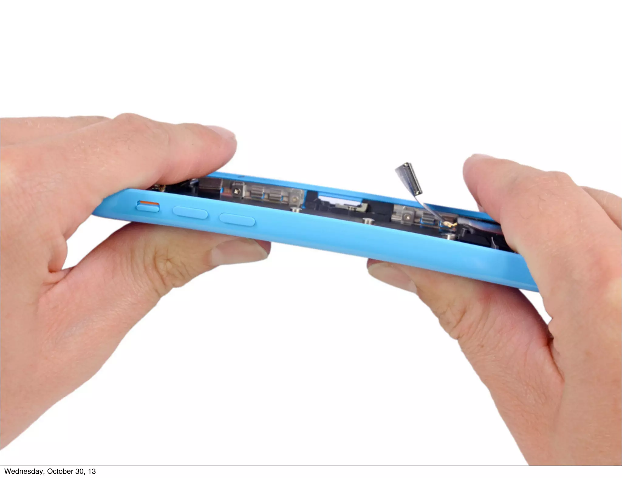 v

v
Wednesday, October 30, 13

Visit iﬁxit.com for thousands of repair manuals.

 