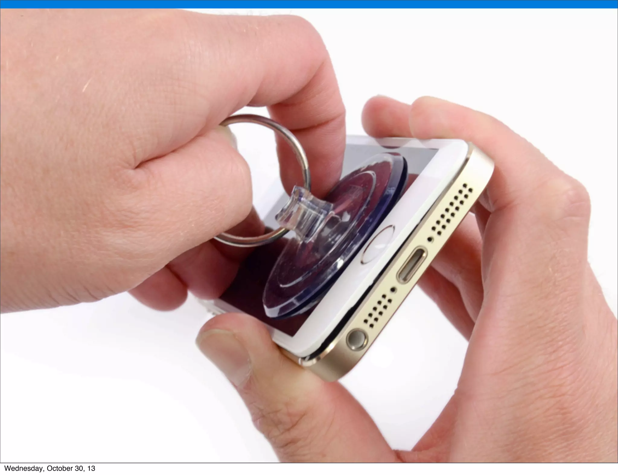 v

Wednesday, October 30, 13

v

Visit iﬁxit.com for thousands of repair manuals.

 