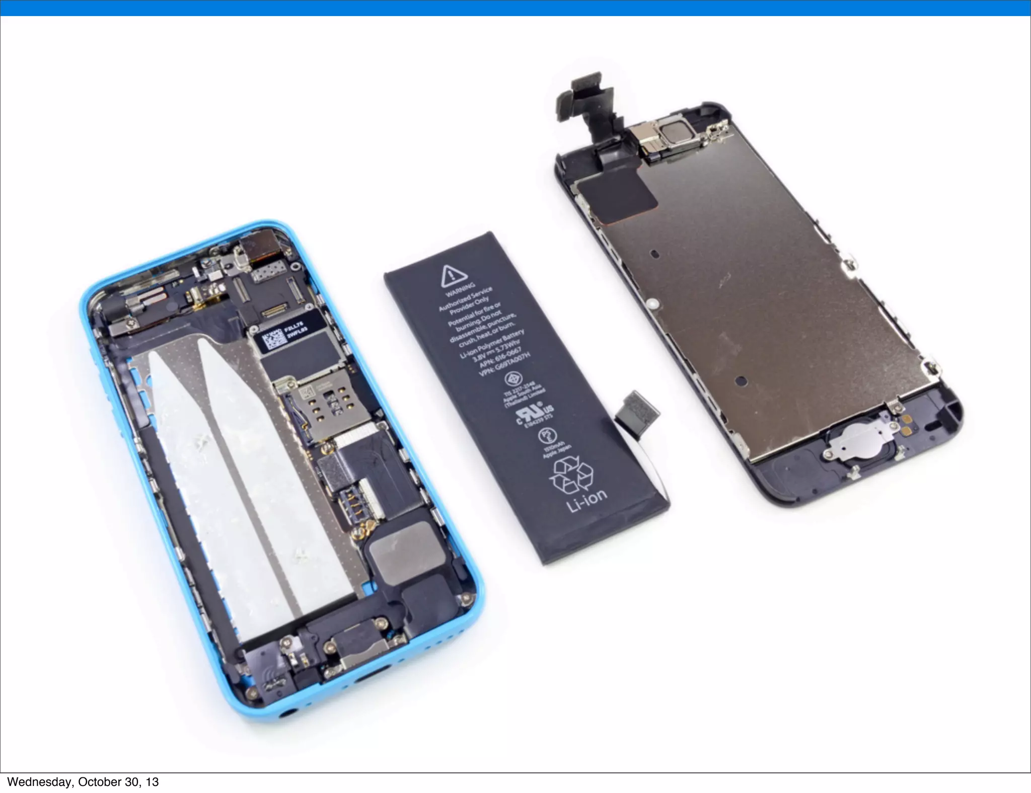 v

Wednesday, October 30, 13

v

Visit iﬁxit.com for thousands of repair manuals.

 