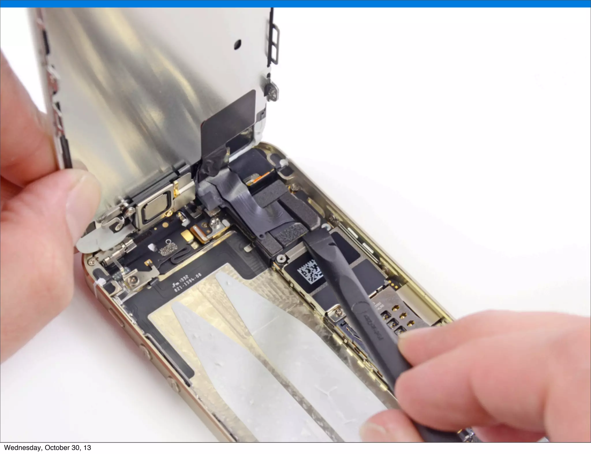 v

v
Wednesday, October 30, 13

Visit iﬁxit.com for thousands of repair manuals.

 