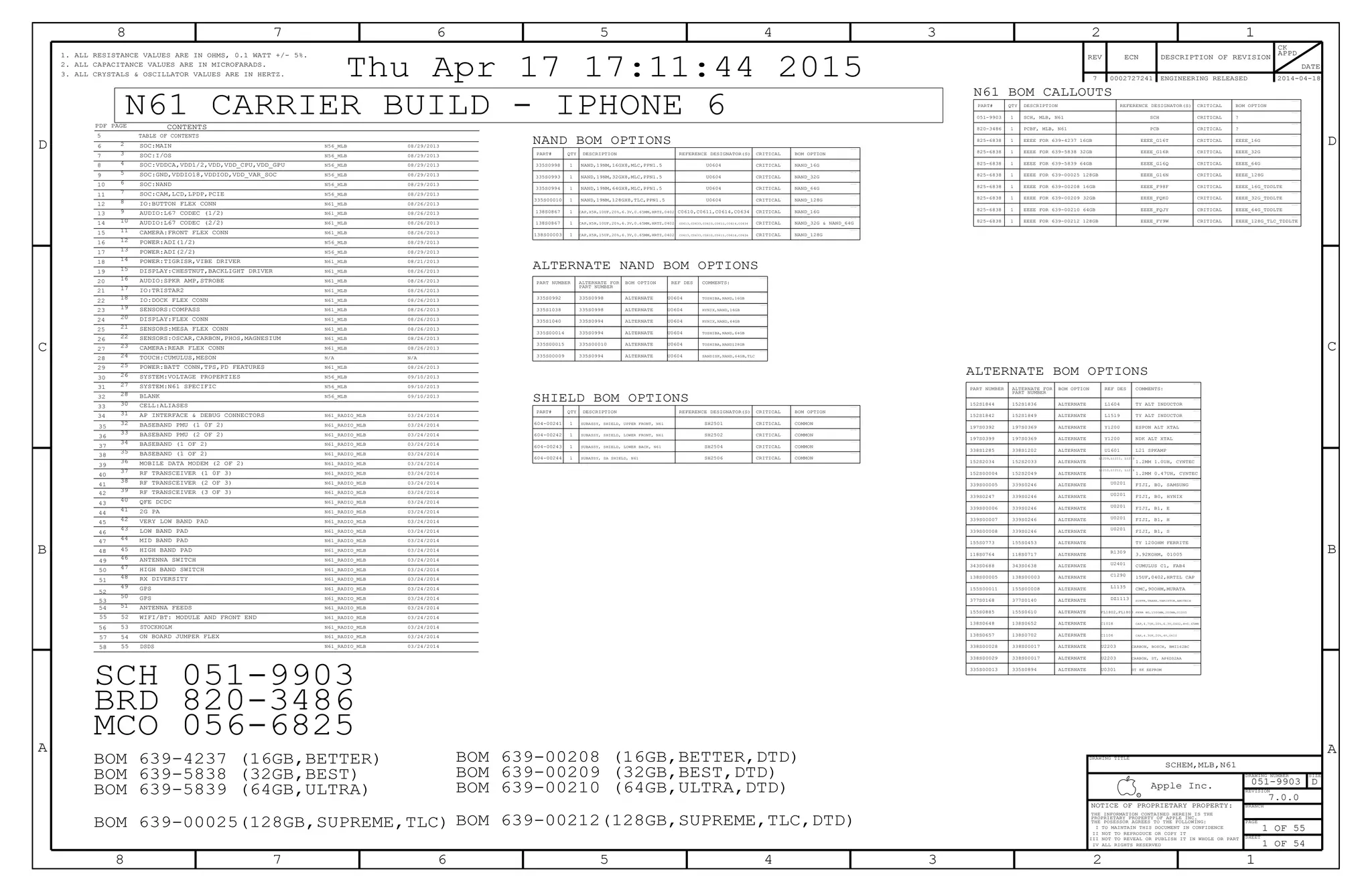 iPhone 6 full schematic diagram | PDF