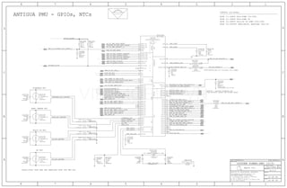 FOREHEAD NTC
(3)
(4)
NOTE (1):INPUT PULL-DOWN 100-300k
NOTE (4):OUTPUT OPEN-DRAIN, REQUIRES PULL-UP
NOTE (3):INPUT PULL-UP OR DOWN 100k-300k
NOTE (2):INPUT PULL-DOWN 1M
CONTROL PIN NOTES:
(3)
(3)
(4)
(1)
(1)
(2)
AP NTC
RADIO PA NTC
(1)
(4)
NOTE:100PF CAPS ARE THE SAMPLING CAPS FOR PMU ADC
(1)
ANTIGUA PMU - GPIOs, NTCs
(1)
REAR CAMERA NTC
>TBD SECONDS CAUSES TWO-FINGER RESET
BUTTON1 + BUTTON2 ASSERTED FOR
NOTE:VDROOP_DET R/C Low-pass Fc=1.06MHz
16 OF 59
VOLTAGE=0.0V
22 OF 49
A.0.0
051-1902
AP_TO_PMU_WDOG_RESET
AP_TO_PMU_SOCHOT1_L
TRISTAR_TO_PMU_HOST_RESET
OWL_TO_PMU_SHDN
PMU_TO_SYSTEM_COLD_RESET_L
OWL_TO_PMU_SLEEP1_REQUEST
PMU_TO_OWL_SLEEP1_READY
OWL_TO_PMU_ACTIVE_REQUEST
PMU_TO_OWL_ACTIVE_READY
PMU_TO_OWL_CLK32K
PMU_TO_WLAN_CLK32K
SYSTEM_ALIVE
PMU_TO_AP_IRQ_L
DWI_PMU_TO_PMGR_MISO
DWI_PMGR_TO_PMU_BACKLIGHT_MOSI
DWI_PMGR_TO_PMU_SCLK
TRISTAR_TO_PMU_USB_BRICK_ID
BUTTON_MENU_KEY_L
BUTTON_HOLD_KEY_L
BUTTON_RINGER_A
TIGRIS_TO_PMU_INT_L
BB_TO_PMU_PCIE_HOST_WAKE_L
PMU_TO_BB_PMIC_RESET_R_L
STOCKHOLM_TO_PMU_HOST_WAKE
WLAN_TO_PMU_HOST_WAKE
CODEC_TO_PMU_MIKEY_INT_L
PMU_TO_BT_REG_ON
BT_TO_PMU_HOST_WAKE
PMU_TO_WLAN_REG_ON
PMU_TO_CODEC_DIGLDO_PULLDN
CODEC_TO_AP_PMU_INT_L
PMU_TO_BB_USB_VBUS_DETECT
PMU_TO_STOCKHOLM_EN
AP_TO_PMU_AMUX_OUT
BUTTON_VOL_UP_L
BUTTON_RINGER_A
LCM_TO_CHESTNUT_PWR_EN
BUTTON_VOL_DOWN_L
PMU_AMUX_AY
TRISTAR_TO_PMU_USB_BRICK_ID
CHESTNUT_TO_PMU_ADCMUX
BB_TO_PMU_AMUX_SMPS3
BB_TO_PMU_AMUX_SMPS1
PMU_TO_WLAN_CLK32K
BB_TO_PMU_AMUX_LDO11_SIM1
AP_TO_PMU_TEST_CLKOUT
BB_TO_PMU_AMUX_SMPS4
FOREHEAD_NTC
REAR_CAMERA_NTC
PMU_TCAL
RADIO_PA_NTC
AP_NTC
PMU_XTAL1
PMU_XTAL2
PMU_VDD_RTC
AP_NTC_RETURN
FOREHEAD_NTC_RETURN
RCAM_NTC_RETURN
PA_NTC_RETURN
PMU_VSS_RTC
PP1V8_SDRAM
I2C0_AP_SCL
I2C0_AP_SDA
PMU_TO_AP_SOCHOT0_L
PMU_IREF
PMU_VDROOP_OUT
AP_GPU_SENSE_P
CHESTNUT_TO_PMU_ADCMUX
PMU_VDROOP_DET_IN
PMU_TO_BB_PMIC_RESET_L
PMU_VREF
PMU_AMUX_BY
PMU_TO_NAND_LOW_BATT_BOOT_L
TRISTAR_TO_AP_INT
PMU_TO_LCM_PANICB
I2C0_AP_SCL
SYSTEM POWER:PMU (3/3)
SYNC_MASTER=N/A SYNC_DATE=N/A
21 XW2230
SHORT-10L-0.1MM-SM
ROOM=PMU
21 XW2210ROOM=PMU
SHORT-10L-0.1MM-SM
3327168
R1
P1
M4
H5
G5
P6
L3
N5
N4
M7
M6
N6
H6
T4
N3
N7
N8
T7
U7
R7
P9
P8
P7
K4
M5
R4
U8
V7
L8
K5
J11
K9
H11
G11
J10
H10
G10
J9
H9
G9
F9
K8
J8
H8
G8
J7
G7
F7
F5
E6
F6
G6
T5
K14
L10
M11
L12
L14
M10
L11
M12
N11
J13
K13
K11
K10
H14
H13
J12
G13
F13
R5
P3
P4
U2000
CRITICAL
OMIT_TABLE
D2255A080UXUVAI2
CSP
ROOM=PMU
F11
G12
H12
21
R2201
0.00 1/32W
01005MF 0%ROOM=PMU
2
1
R2260
100K
1/32W
MF
ROOM=PMU
01005
5%
29
33
2
1 C2203
6.3V
PLACE_NEAR=U2000.R5:6mm
ROOM=CHESTNUT
01005
10%
1000PF
X5R-CERM
24
21
Y2200
32.768KHZ-20PPM-12.5PF
ROOM=PMU
CRITICAL
1.60X1.00-SM
5
248
17 13 11
33 9 5 3
2
1 C2260
ROOM=PMU
6.3V
10%
1000PF
01005
X5R-CERM
8
33
3
5
33
33 16
33
33
3
8
2
1
R2261
100K
1/32W
MF
ROOM=PMU
01005
5%
33 16
9
9
30 27 9 5
9
11 9
9
8
30
5
9
27 9
9
33 27 8
33 27 16 8
29 27
33 32 8
33 32 8
33 32 16 8
33
33
33
33
24
33
13
33
308
33
21 XW2220
SHORT-10L-0.1MM-SM
ROOM=PMU
17
21
R2200
5%
01005
ROOM=PMU
1/32W
MF
1.00K
33
2716
3016
2
1 C2205
ROOM=PMU
01005
10%
X5R
10V
1000PF
21
R2205
NO_XNET_CONNECTION=1
01005
150
1/32W
ROOM=PMU
1%MF
2
1 C2270
X5R
6.3V
0.22UF
0201
20%
ROOM=PMU 2
1
R2270
ROOM=PMU
201
200K
1%
MF
1/20W
10
21
XW2200
ROOM=PMU
SHORT-10L-0.1MM-SM
2
1 C2202
0.22UF
X5R
6.3V
ROOM=PMU
20%
0201
2
1 C2201
18PF
5%
16V
CERM
01005
ROOM=PMU
2
1C2200
5%
01005
CERM
16V
18PF
ROOM=PMU
3332168
332898
333298
2
1C2240
01005
5%
100PF
NP0-C0G
16V
ROOM=PMU
2
1 C2250
5%
100PF
16V
NP0-C0G
01005
ROOM=PMU 2
1
R2250
ROOM=PMU
MF
1/20W
0.1%
0201
3.92K
2
1
R2240
01005
ROOM=PMU
10KOHM-1%
2
1
R2230
01005
10KOHM-1%
ROOM=PMU
2
1
R2220
01005
10KOHM-1%
ROOM=PMU
2
1C2210
5%
100PF
01005
NP0-C0G
16V
ROOM=PMU
2
1C2220
5%
100PF
01005
NP0-C0G
16V
ROOM=PMU
2
1C2230
5%
100PF
01005
NP0-C0G
16V
ROOM=PMU
2
1
R2210
01005
10KOHM-1%
ROOM=PMU
21 XW2240
SHORT-10L-0.1MM-SM
ROOM=PMU
30 16
27 16
15
33 31 30 27 24 15 14 12 8
II NOT TO REPRODUCE OR COPY IT
III NOT TO REVEAL OR PUBLISH IT IN WHOLE OR PART
I TO MAINTAIN THIS DOCUMENT IN CONFIDENCE
THE POSESSOR AGREES TO THE FOLLOWING:
36
BRANCH
REVISION
DRAWING NUMBER SIZE
D
R
IV ALL RIGHTS RESERVED
SHEET
PAGE TITLE
C
A
D
2 1
PAGE
NOTICE OF PROPRIETARY PROPERTY:
A
B
C
345678
D
B
8 7 5 4 2 1
PROPRIETARY PROPERTY OF APPLE INC.
THE INFORMATION CONTAINED HEREIN IS THE
Apple Inc.
NC
IN
RESETS
REFS
PMGR
ADCBUTTONS
AMUXNTCXTAL
SYM 3 OF 5
COMPARATORGPIO
VDD_RTC
XTAL2
XTAL1
TDEV4
TDEV3
TCAL
TDEV2
TDEV1
AMUX_BY
AMUX_B7
AMUX_B6
AMUX_B5
AMUX_B4
AMUX_B2
AMUX_B3
AMUX_B0
AMUX_B1
AMUX_A7
AMUX_A6
AMUX_AY
AMUX_A4
AMUX_A5
AMUX_A1
AMUX_A2
AMUX_A3
AMUX_A0
GPIO21
GPIO20
GPIO19
GPIO17
GPIO18
GPIO16
GPIO15
GPIO14
GPIO13
GPIO12
GPIO11
GPIO10
GPIO9
GPIO8
GPIO7
GPIO6
GPIO5
GPIO4
GPIO3
GPIO2
GPIO1
BUTTON4
BUTTON3
BUTTON2
BUTTON1
BRICK_ID
ADC_IN
SCLK
MOSI
MISO
IRQ*
SCL
SDA
TMPR_DET
SYS_ALIVE
OUT_32K
SLEEP_32K
ACTIVE_RDY
ACTIVE_REQ
SLEEP1_RDY
SLEEP1_REQ
RESET*
SHDN
RESET_IN2
RESET_IN3
RESET_IN1
PRE_UVLO
VDROOP
VDROOP_DET
VREF
IREF
OUT
OUT
OUT
NC
NC
NC
NC
NC
NC
NC
IN
IN
OUT
OUT
OUT
IN
OUT
IN
IN
IN
IN
IN
OUT
OUT
OUT
OUT
IN
OUT
IN
OUT
IN
IN
IN
IN
OUT
IN
IN
BI
IN
IN
IN
IN
IN
NC
OUT
OUT
IN
OUT
IN
IN
OUT
IN
IN
IN
IN
OUT
IN
IN
IN
IN
IN
IN
VIETMOBILE.VN
 