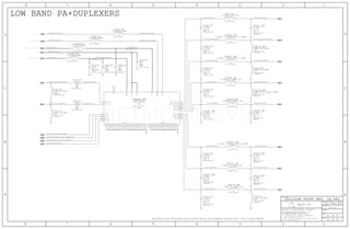 LOW BAND PA+DUPLEXERS
051-1902
A.0.0
42 OF 51
50 OF 59
C4205_RF
L4203_RF
L4205_RF
L4204_RF
L4210_RF
L4207_RF
L4211_RF
L4209_RF
L4202_RF
L4220_RF
C4214_RF
C4203_RFC4202_RFC4201_RF
ULBPA_RF
C4213_RF
L4206_RF
R4201_RF
C4208_RF
C4207_RF
C4206_RF
L4223_RF
L4224_RF
L4222_RF
L4221_RF
L4219_RF
L4218_RF
R4202_RF
L4216_RF
L4215_RF
L4214_RF
L4213_RF
L4212_RF
C4212_RF
C4211_RF
C4209_RF
L4201_RF
VOLTAGE=1.8V
VOLTAGE=4.3V
10
40
41
7
57
56
55
54
53
52
51
50
49
48
47
46
45
44
43
8
9
37
36
38
35
2
4
6
27
1
42
39
34
32
30
28
26
24
22
21
19
17
15
14
13
12
11
5
3
18
20
25
29
31
23
16
33
21
2
1
21
21
21
21
21
21
21
2
1
2
1
2
1
2
1
2
1
2
1
2
1
21
21
21
21
2
1
2
1
2
1
2
1
2
1
2
1
2
1
2
1
2
1
2
1
2
1
2
1
21
21
2
1
2
1
OMIT
RADIO_LB_PAD
LGA
SKY77812
50_TX_LB_PA_IN50_TX_LB_PA_IN_MATCH
50_LB_ASM_IN_B26
50_LB_ASM_IN_B20
50_LB_ASM_IN_B8
50_LB_ASM_IN_B27
50_LB_ASM_IN_B13
50_LB_ASM_IN_B28A
50_TX_VLB_PA_IN_MATCH
75_RFFE2_SDATA_BB
PP_1V8_LDO15
50_LB_ASM_IN_B12
50_LB_ASM_IN_B28B_B29
75_RFFE2_SCLK_FILT
PP_VCC_MAIN PP_VBATT_PA_LB_HB
50_PAD_ANT_B8
50_PAD_ANT_B20
50_PAD_ANT_B26
50_PAD_ANT_B27
50_PAD_ANT_B13
50_PAD_ANT_B28A
50_PAD_ANT_B28B_B29
50_PAD_ANT_B12
50_PRX_LB4_B29_PAD
50_PRX_LB2_B12_B17_B13_B28_PAD
50_PRX_LB3_B20_B26_B27_GSM850_PAD
PP_1V8LBPAD_VIO
75_RFFE2_SDATA_LBPAD
75_RFFE2_SCLK_LBPAD
PP_QPOET_VCC_PA
50_PRX_LB1_B8_GSM900_PAD
50_TX_VLB_PA_IN
CELLULAR FRONT END: LB PAD
5.6NH+/-3%-0.4A
RADIO_LB_PAD
0201
C0G-CERM
+/-0.05PF
25V
0201
RADIO_LB_PAD
1.5PF
+/-0.05PF
C0G-CERM
25V
0.7PF
0201
RADIO_LB_PAD
C0G-CERM
25V
+/-0.05PF
0.3PF
RADIO_LB_PAD
0201
NOSTUFF
RADIO_LB_PAD
C0G-CERM
+/-0.05PF
0.5PF
01005
16V
RADIO_LB_PAD
25V
0201
+/-0.05PF
0.5PF
COG-CERM
RADIO_LB_PAD
+/-0.1PF
2.0PF
NOSTUFF
25V
C0G-CERM
0201
RADIO_LB_PAD
C0G-CERM
+/-0.05PF
1.0PF
25V
0201
21
16
21
NOSTUFF
0201
RADIO_LB_PAD
10NH-3%-250MA
21
21
21
21
21
21
16
NOSTUFF
10NH-3%-250MA
0201
RADIO_LB_PAD
14
14
CERM
5%
16V
RADIO_LB_PAD
47PF
01005
22 21 20 19 18 9
22 21 20 19 18 9 5
23 22 21 20 19 18 12 11 9 2
19 18 12
26 25 20 18 12 11 5
14
RADIO_LB_PAD
47PF
16V
01005
CERM
5%
01005
5%
16V
CERM
47PF
RADIO_LB_PAD
01005
X5R-CERM
20%
0.1UF
6.3V
RADIO_LB_PAD
1.5NH+/-0.1NH-1.0A
0201
RADIO_LB_PAD
25V
COG-CERM
+/-0.05PF
0201
RADIO_LB_PAD
0.5PF
0201
RADIO_LB_PAD
0.00
1/20W
MF
1%
3.0NH+/-0.1NH-0.6A
RADIO_LB_PAD
0201
RADIO_LB_PAD
0201
4.1NH+/-0.1NH-0.5A-0.17OHM
4.2NH-+/-0.1NH-0.5A-0.17OHM
RADIO_LB_PAD
0201
01005
RADIO_LB_PAD
120-OHM-210MA
RADIO_LB_PAD
01005
120-OHM-210MA
120-OHM-210MA
01005
RADIO_LB_PAD
120-OHM-210MA
01005
RADIO_LB_PAD
RADIO_LB_PAD
NOSTUFF
+/-0.05PF
0.5PF
0201
COG-CERM
25V
NOSTUFF
RADIO_LB_PAD
0201
COG-CERM
+/-0.05PF
0.5PF
25V
1/20W
0.00
1%
0201
MF
RADIO_LB_PAD
C0G-CERM
NOSTUFF
25V
+/-0.05PF
0.9PF
0201
RADIO_LB_PAD
27NH-3%-0.140A-2.3OHM
0201
RADIO_LB_PAD
NOSTUFF
39NH-5%-120MA
RADIO_LB_PAD
NOSTUFF
0201
NOSTUFF
39NH-5%-120MA
RADIO_LB_PAD
0201
NOSTUFF
+/-0.1PF
25V
RADIO_LB_PAD
0201
2.7PF
C0G-CERM
2.2NH+/-0.1NH-0.6A
RADIO_LB_PAD
0201-1
0201
RADIO_LB_PAD
4.2NH-+/-0.1NH-0.5A-0.17OHM
3.0NH+/-0.1NH-0.6A
RADIO_LB_PAD
0201
NOSTUFF
0201
RADIO_LB_PAD
10NH-3%-250MA
14
19
II NOT TO REPRODUCE OR COPY IT
III NOT TO REVEAL OR PUBLISH IT IN WHOLE OR PART
I TO MAINTAIN THIS DOCUMENT IN CONFIDENCE
THE POSESSOR AGREES TO THE FOLLOWING:
36
BRANCH
REVISION
DRAWING NUMBER SIZE
D
R
IV ALL RIGHTS RESERVED
SHEET
PAGE TITLE
C
A
D
2 1
PAGE
NOTICE OF PROPRIETARY PROPERTY:
A
B
C
345678
D
B
8 7 5 4 2 1
PROPRIETARY PROPERTY OF APPLE INC.
THE INFORMATION CONTAINED HEREIN IS THE
Apple Inc.
CONFIDENTIAL AND PROPRIETARY APPLE SYSTEM DESIGN. FOR REFERENCE PURPOSE ONLY - NOT A CHANGE REQUEST
BI
IN
BI
BI
BI
BI
BI
BI
BI
IN
OUT
OUT
IN
BI
IN
IN
IN
OUT
NC
NC
VBATT
ANT B8
ANT B20
ANT B26
ANT B27
ANT B13
ANT B28A
ANT B28B/B29
ANT B12/B17
RX B29
RX VLB
RX LB
VIO
VCC2
SDATA
SCLK
RFIN LB
GND EPAD
VCC1
RX B8
RFIN VLB
OUT
VIETMOBILE.VN
 
