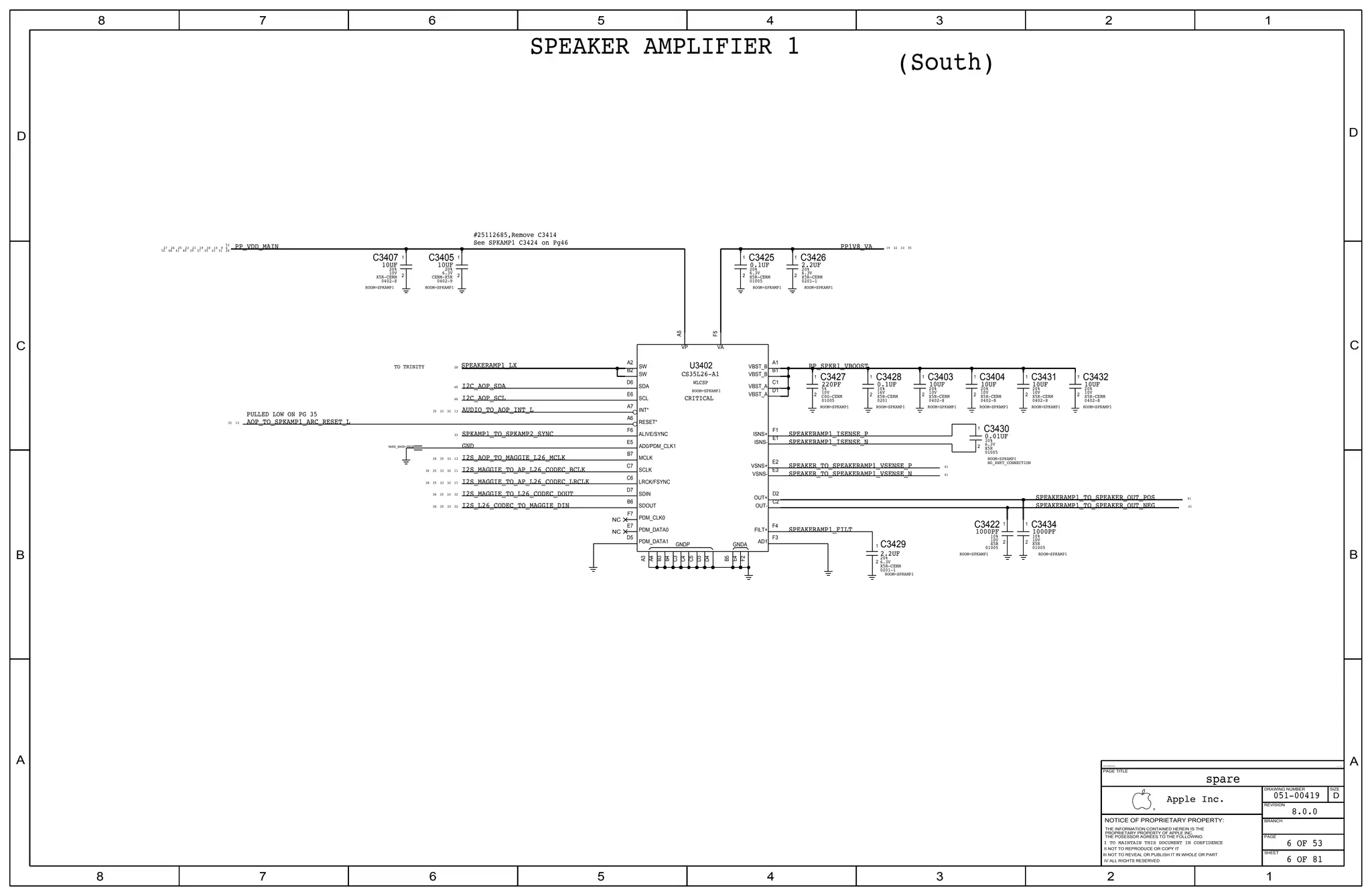 I phone 7 full Schematic Diagram | PDF