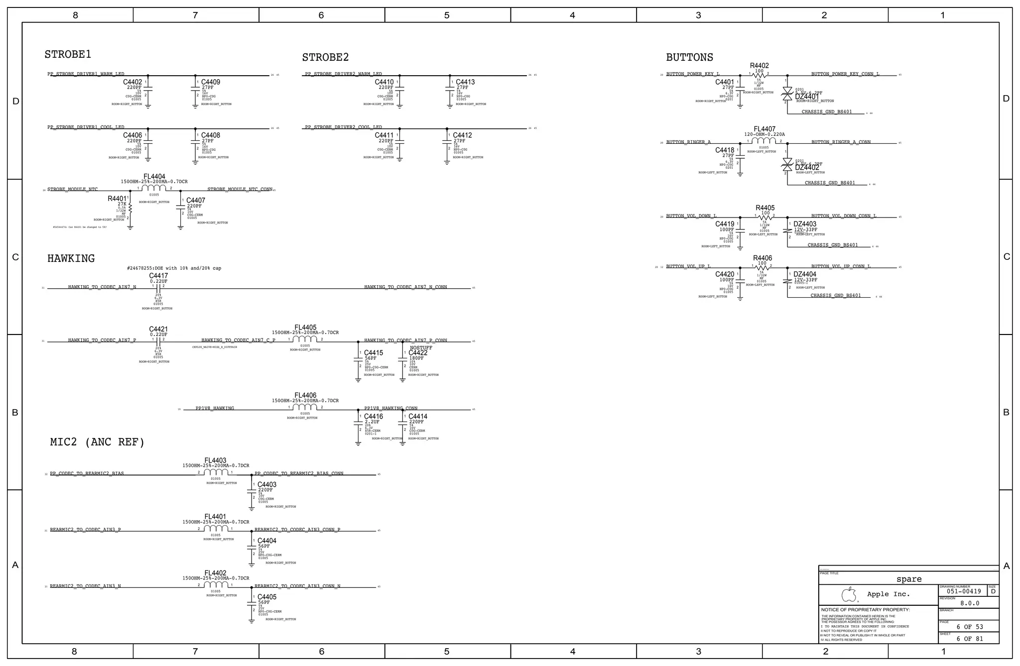 Full Schematic Of iPhone 7 | PDF