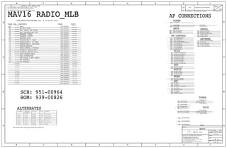 SCH: 951-00964
BOM: 939-00826
ALL:C5616_RF-C5618_RF,C5632_RF-C5634_RF
ALTERNATES
MAV16 RADIO_MLB
PCIE
BB CONTROL
DEBUG
WLAN
DOCK
TUNER
NFC
AMUX
AP CONNECTIONS
ANTENNA
AUDIO
AOP
POWER
5367
536878
536878
65
65
536478
53647881
5364
65
5364657781
53647881
536481
536878
536878
5368
5368
536778
536778
5367
5367
536468
536781
5368
5368
5368
5368
53687881
5368
537881
5368
5368
5368
536478
537881
5368
536881
5381
537881
537881
537881
5381
536478
53687881
5368
536878
536878
5367
BB_TO_UAT_DATA 147
MAKE_BASE=TRUE
BB_TO_LAT_ANT_DATA 177
BB_TO_LAT_ANT_SCLK 177
BB_TO_UAT_SCLK 147
MAKE_BASE=TRUE
90_PCIE_BB_TO_AP_RXD_N
BB_TO_PMU_PCIE_HOST_WAKE_L
90_USB_BB_DATA_P
SWD_AOP_BI_BB_SWDIO
PCIE_BB_BI_AP_CLKREQ_L
BB_TO_UAT_DATA
BB_TO_UAT_SCLK
AP_TO_ICEFALL_FW_DWLD_REQ
BB_TO_LAT_ANT_DATA
BB_TO_LAT_ANT_SCLK
BB_BUFFER_GPO1
NFC_TO_BB_CLK_REQ
BB_TO_LAT_GPO1
BB_TO_LAT_GPO2
BB_TO_LAT_GPO3
BB_BUFFER_GPO2
90_USB_BB_DATA_N
I2S_BB_TO_AP_LRCLK
I2S_BB_TO_AP_BCLK
SWD_AP_TO_MANY_SWCLK
90_PCIE_AP_TO_BB_TXD_N
90_PCIE_AP_TO_BB_TXD_P
90_PCIE_AP_TO_BB_REFCLK_N
90_PCIE_AP_TO_BB_REFCLK_P
AP_TO_BB_IPC_GPIO1
AP_TO_BB_COREDUMP
PMU_TO_BB_USB_VBUS_DETECT
LCM_TO_MANY_BSYNC
PP_VDD_BOOST
BB_TO_STROBE_DRIVER_GSM_BURST_IND
90_PCIE_BB_TO_AP_RXD_P
PCIE_AP_TO_BB_RESET_L
<SYNC_MASTER24>
<SYNC_DATE26>
<SYNC_DATE8>
<SYNC_MASTER28>
<SYNC_MASTER27>
<SYNC_MASTER26>
<SYNC_MASTER30>
78
BOM_OMIT_TABLE
PMU: CONTROL AND CLOCKS
<SYNC_MASTER6>
<SYNC_MASTER21>
LOWER ANTENNA & COUPLERS
TRANSCEIVER0/1: TX PORTS
DIVERSITY RECEIVE LNA'S
FDD TRANSMIT
<SYNC_DATE12>
BASEBAND: POWER2
70
71
<CSA_PAGE13>
UPPER ANTENNA FEEDS
PMU: ET MODULATOR
TEST POINTS & BOOT CONFIG
TDD TRANSMIT
<CSA_PAGE22>
81
<SYNC_DATE24>
<SYNC_DATE3>
<SYNC_DATE4>
<SYNC_DATE5>
<SYNC_DATE15>
<SYNC_DATE13>
<SYNC_DATE14>
<SYNC_DATE18>
<SYNC_DATE27>
<SYNC_DATE19>
<SYNC_DATE22>
<SYNC_DATE23>
<SYNC_DATE21>
<SYNC_MASTER2>
<SYNC_MASTER25>
BASEBAND: CONTROL
page1
BASEBAND GPIOS
<CSA_PAGE2>
<CSA_PAGE3>
<CSA_PAGE4>
63
62
<CSA_PAGE5>
67
<CSA_PAGE7>
<CSA_PAGE6>
68
<CSA_PAGE8>
<CSA_PAGE10>
72
<CSA_PAGE14>
<CSA_PAGE15>
<CSA_PAGE16>
<CSA_PAGE17>
76
77
75
74
73
79
<CSA_PAGE28>
<CSA_PAGE27>
<CSA_PAGE19>
<CSA_PAGE20>
<CSA_PAGE21>
<CSA_PAGE23>
<CSA_PAGE24>
<CSA_PAGE26>
<CSA_PAGE25>
<CSA_PAGE29>
<SYNC_DATE17>
<CSA_PAGE1>
<SYNC_MASTER23>
<SYNC_DATE16>
<SYNC_DATE7>
<SYNC_MASTER4>
<SYNC_MASTER3>
<SYNC_MASTER1>
80
<CSA_PAGE18>
<SYNC_MASTER5>
<SYNC_DATE2>
<SYNC_DATE1>
<SYNC_DATE20>
<SYNC_MASTER19>
<SYNC_MASTER14>
<SYNC_MASTER16>
<SYNC_DATE6>
<SYNC_MASTER13>
<SYNC_MASTER15>
<SYNC_DATE9>
<SYNC_MASTER8>
<SYNC_DATE11>
TRANSCEIVER0/1: POWER
LAST_MODIFICATION=Wed Jun 8 12:54:09 2016
<SYNC_MASTER18>
<CSA_PAGE11>
66
65
64
<SYNC_MASTER11>
<SYNC_MASTER20>
<CSA_PAGE9>
<SYNC_MASTER22>
<SYNC_DATE25>
<SYNC_MASTER9>
<SYNC_DATE10>
<SYNC_MASTER12>
DIVERSITY RECEIVE ASM'S
RECEIVE MATCHING
TRANSCEIVER0/1: PRX PORTS
69
<CSA_PAGE12>
<SYNC_MASTER17>
PMU: SWITCHERS AND LDOS
<SYNC_MASTER7>
<SYNC_MASTER10>
ICEFALL, SIM, DEBUG_CONN
<SYNC_MASTER29>
<CSA_PAGE30>
<SYNC_DATE28>
<SYNC_DATE29>
<SYNC_DATE30>
2016-06-1400064008778 ENGINEERING RELEASED
page1
page1
UPPDI_RF155S00235 NOLMBRF155S00234 ALTERNATE
353S00321 IC SWITCH SPDT353S00253 SWPMX_RFALTERNATE
335S0894 IC EEPROM335S00013 EPROM_RFALTERNATE
TRANSITION CAP138S00095138S00101 ALLALTERNATE
197S0565 197S0593
19P2 MHZ XTAL
19P2 MHZ XTAL
197S0593 Y5501_RFALTERNATE197S0598
Y5501_RFALTERNATE
61720
620
7
14
15
12
12
14
15
61720
BB_TO_AP_RESET_DETECT_L
BBPMU_TO_PMU_AMUX3
BBPMU_TO_PMU_AMUX2
PMU_TO_BBPMU_RESET_L
AP_TO_BBPMU_RADIO_ON_L
BBPMU_TO_PMU_AMUX1
PP_VDD_MAIN
AP_TO_BB_RESET_L
AP_TO_BB_TIME_MARK
AP_TO_BB_MESA_ON
UART_AOP_TO_BB_TXD
I2S_AP_TO_BB_DOUT
UART_BB_TO_WLAN_COEX
ICEFALL_LDO_ENABLE
SE2_PWR_REQ
PP1V8_SDRAM
SE2_PRESENT
SE2_READY
NFC_SWP_MUX
NFC_SWP
50_UAT1_TUNER
50_UUAT_LB_MLB_NORTH
50_UAT_MB_HB_SOUTH
50_UAT_LB_MLB_SOUTH
50_UAT_WLAN_2G_WEST_PLEXER
50_UAT1_WEST
BB_TO_NFC_CLK
UART_WLAN_TO_BB_COEX
I2S_BB_TO_AP_DIN
UART_BB_TO_AOP_RXD
PP_VDD_BOOST
MAKE_BASE=TRUE
MAKE_BASE=TRUE
MAKE_BASE=TRUE
4 20
DATESYNCCONTENTSCSAPAGE
TABLE_ALT_ITEM
TABLE_ALT_ITEM
TABLE_ALT_ITEM
TABLE_ALT_ITEM
TABLE_ALT_ITEM
TABLE_ALT_ITEM
TABLE_ALT_HEAD
COMMENTS:REF DESBOM OPTIONPART NUMBER ALTERNATE FOR
PART NUMBER
ECNREV DESCRIPTION OF REVISION
2. ALL CAPACITANCE VALUES ARE IN MICROFARADS.
3. ALL CRYSTALS & OSCILLATOR VALUES ARE IN HERTZ.
CK
APPD
DATE
1. ALL RESISTANCE VALUES ARE IN OHMS, 0.1 WATT +/- 5%.
OUT
OUT
OUT
OUT
OUT
IN
IN
IN
IN
OUT
IN
IN
IN
IN
IN
IN
IN
IN
IN
IN
IN
IN
IN
IN
IN
IN
IN
IN
IO
OUT
IN
OUT
OUT
OUT
IN
IN
OUT
OUT
IO
IN
OUT
IN
OUT
IN
IN
IO
IO
IO
IO
OUT
IO
IO
IO
IO
IO
IO
OUT
OUT
OUT
OUT
OUT
6 OF 81
6 OF 53
8.0.0
051-00419
spare
SYNC_DATE=05/17/2016SYNC_MASTER=Sync
II NOT TO REPRODUCE OR COPY IT
III NOT TO REVEAL OR PUBLISH IT IN WHOLE OR PART
THE POSESSOR AGREES TO THE FOLLOWING:
36
BRANCH
REVISION
DRAWING NUMBER SIZE
D
IV ALL RIGHTS RESERVED
SHEET
PAGE TITLE
C
A
D
2 1
PAGE
NOTICE OF PROPRIETARY PROPERTY:
A
B
C
345678
D
B
8 7 5 4 2 1
PROPRIETARY PROPERTY OF APPLE INC.
THE INFORMATION CONTAINED HEREIN IS THE
R
Apple Inc.
I TO MAINTAIN THIS DOCUMENT IN CONFIDENCE
 