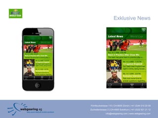 Exklusive News




Förrlibuckstrasse 110 | CH-8005 Zürich | +41 (0)44 515 20 09
Zuchwilerstrasse 2 | CH-4500 Solothurn | +41 (0)32 621 21 12
               info@webgearing.com | www.webgearing.com
 