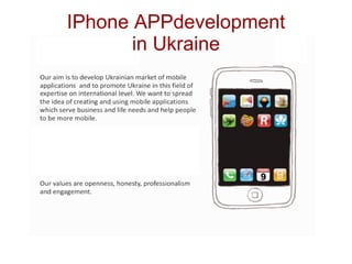 IPhone APPdevelopment in Ukraine 