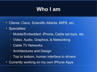 iPhone App Development Overview