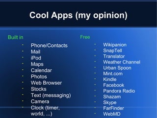 iPhone App Development Overview