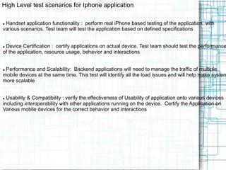 iOS Application Testing | PPT