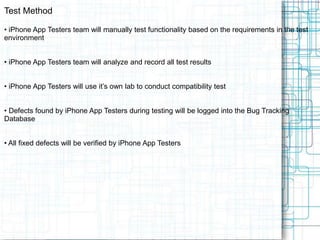 iOS Application Testing | PPT