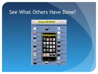 See What Others Have Done?
 