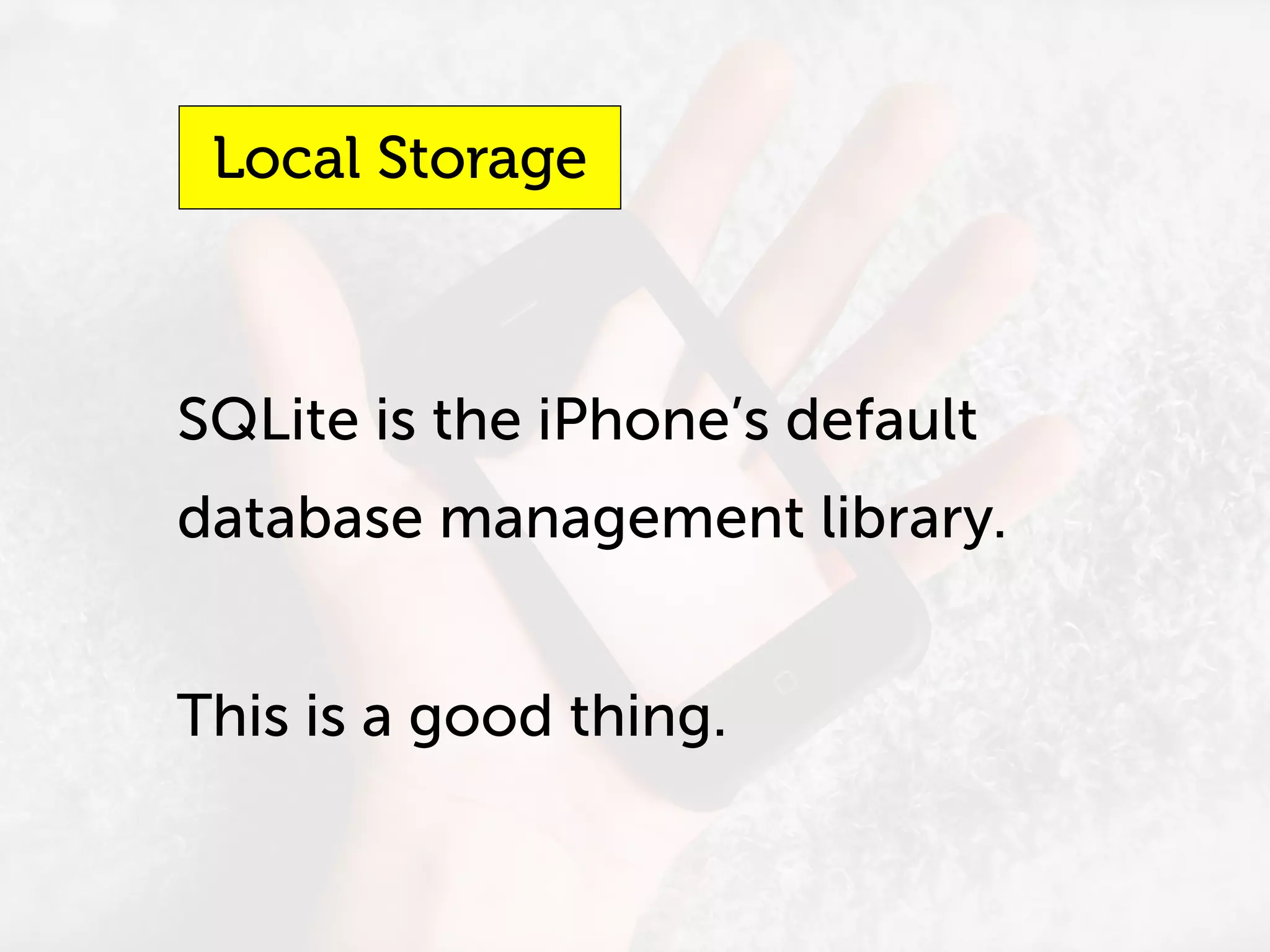 iPhone Coding For Web Developers