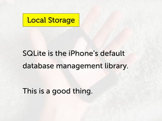iPhone Coding For Web Developers