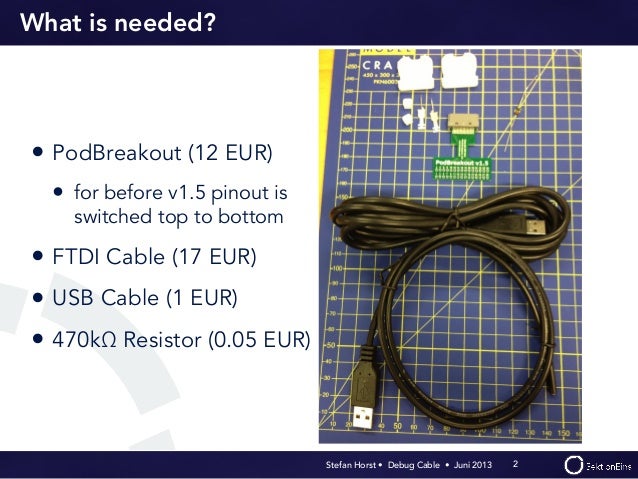 [ HOW TO ] Create iPhone Debugging Cable - GSM-Forum