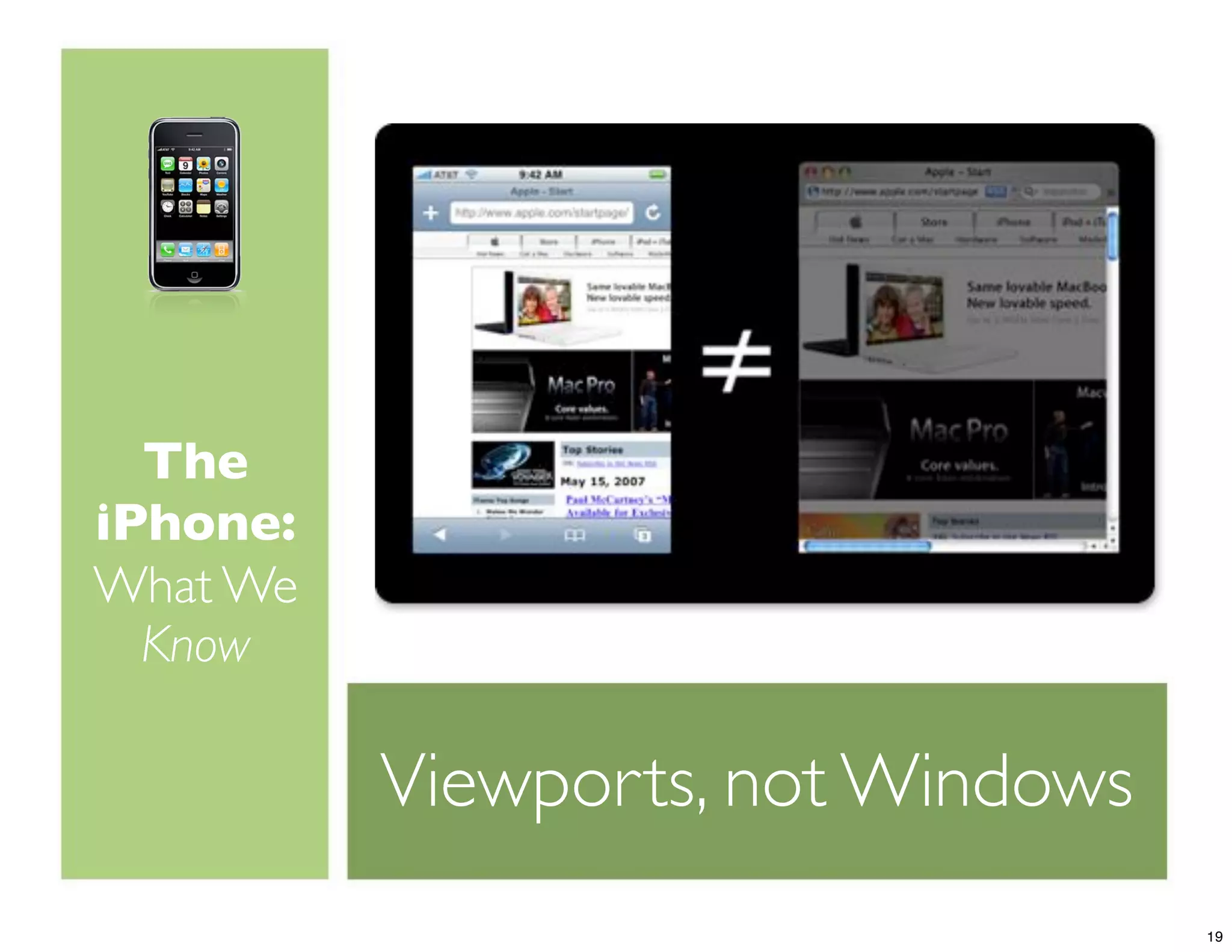 iPhoneDevCamp Keynote