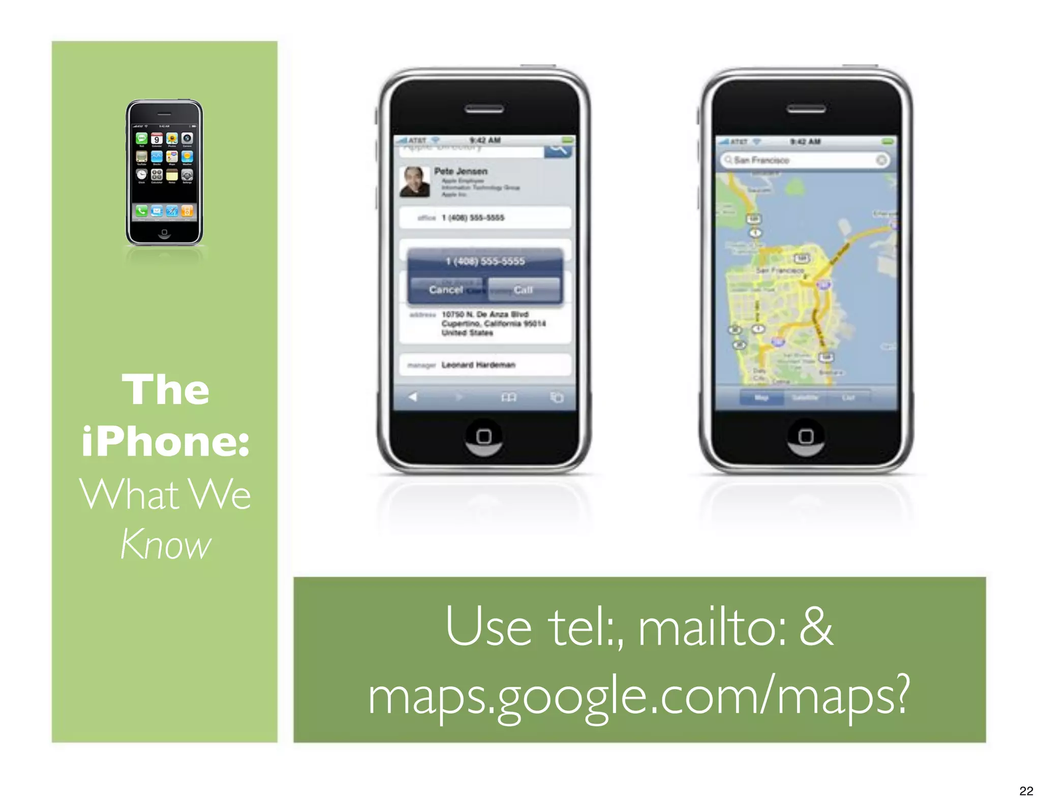 iPhoneDevCamp Keynote
