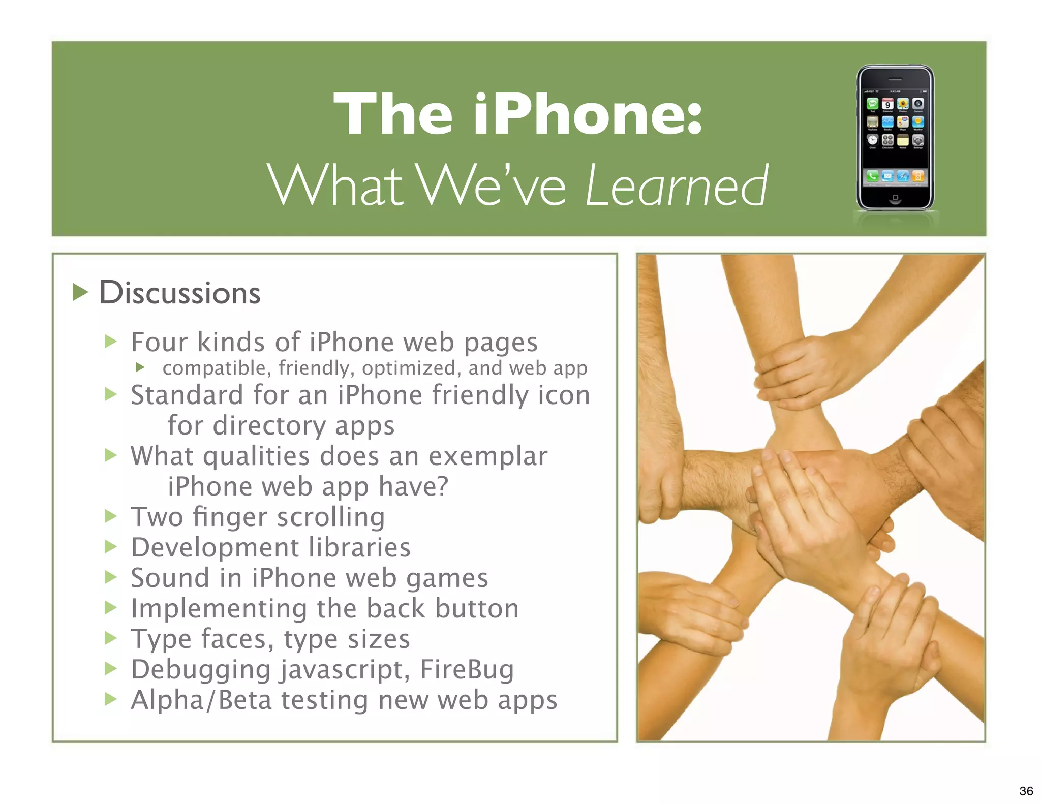 iPhoneDevCamp Keynote