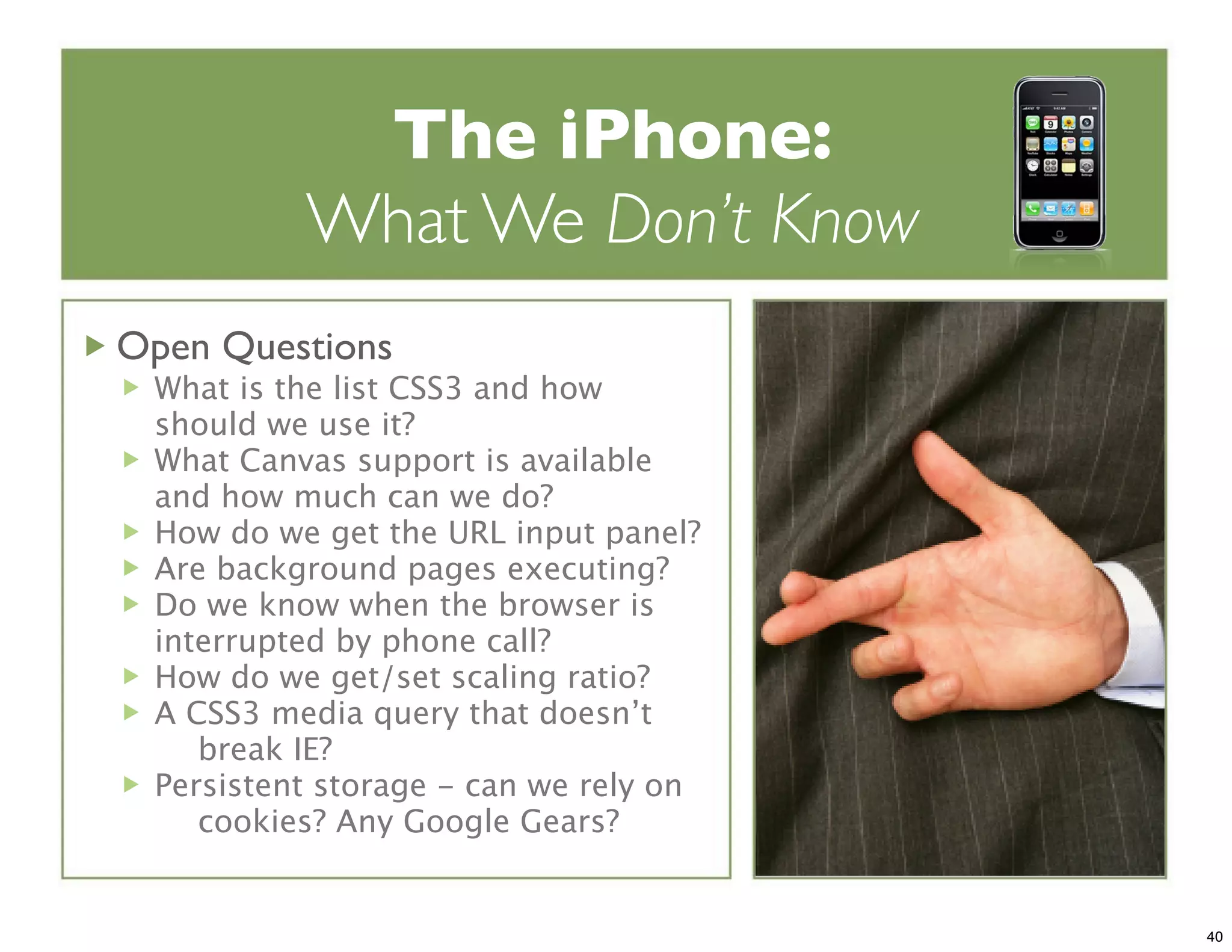 iPhoneDevCamp Keynote