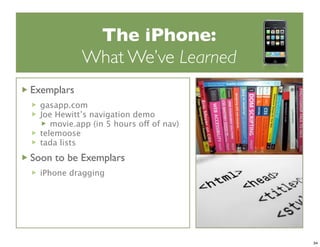 iPhoneDevCamp Keynote