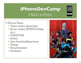 iPhoneDevCamp Keynote