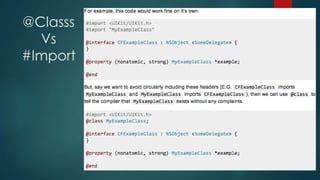 @Classs
Vs
#Import
 