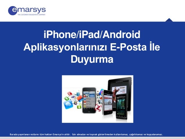 iphone ipad android aplikasyonlarnz eposta ile duyurma 1 638