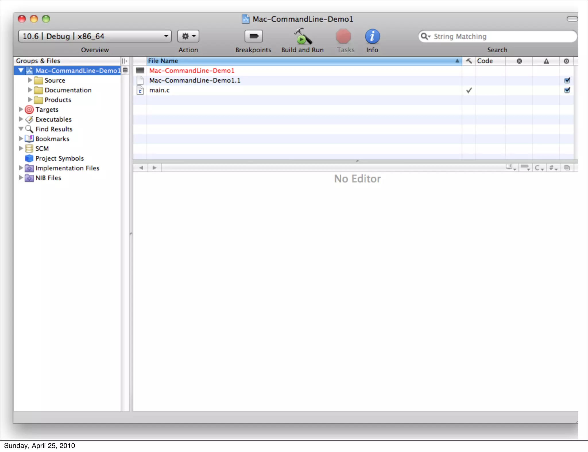 Sunday, April 25, 2010
 