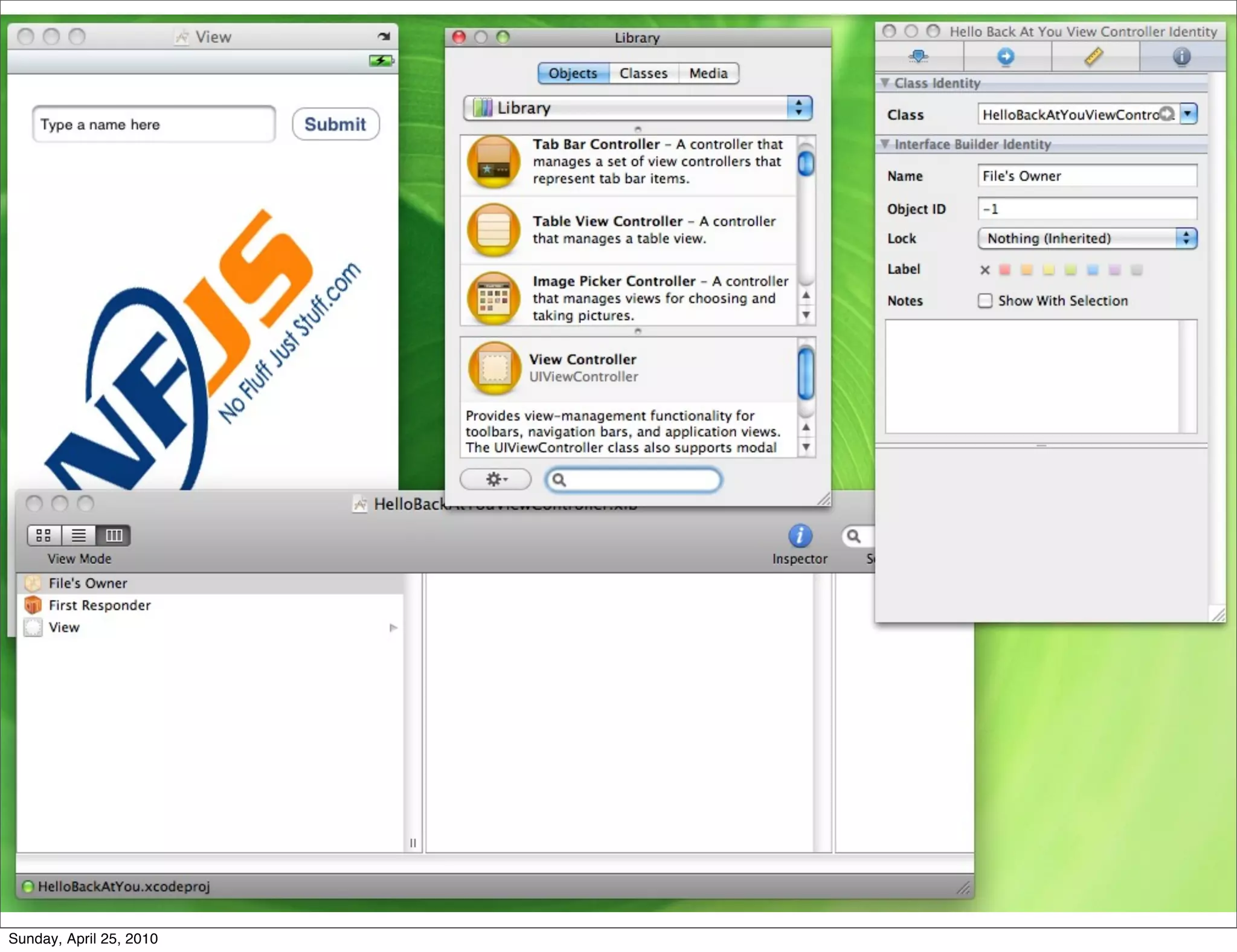 Sunday, April 25, 2010
 