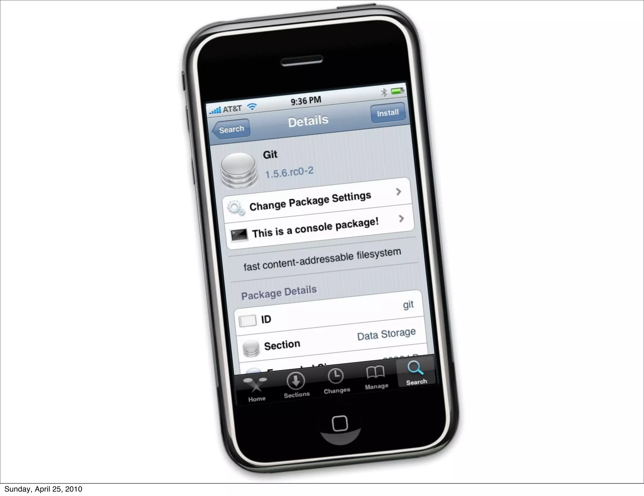 Sunday, April 25, 2010
 