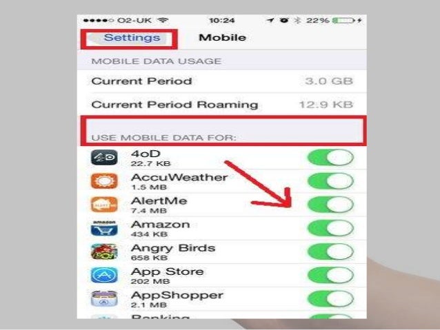 Apple iPhone: How to minimize mobile data usage in smartphone