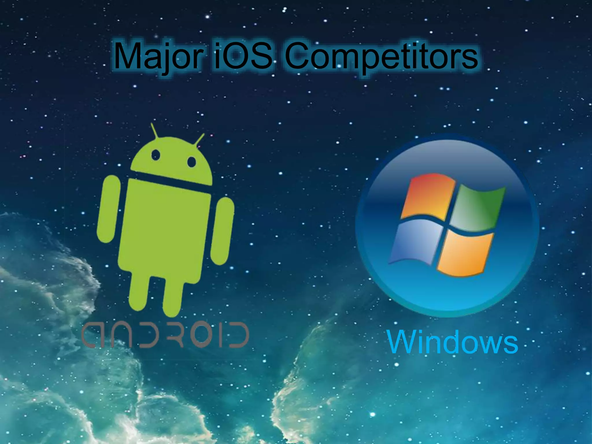 Major iOS Competitors
Windows