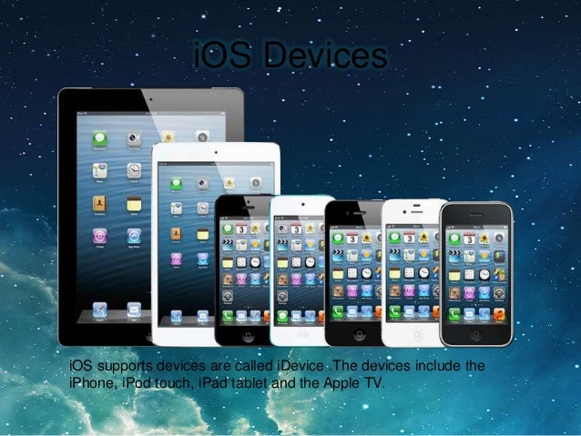 iOS I phone operating system