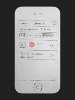 iPhone Paper Prototype - User Story Ten