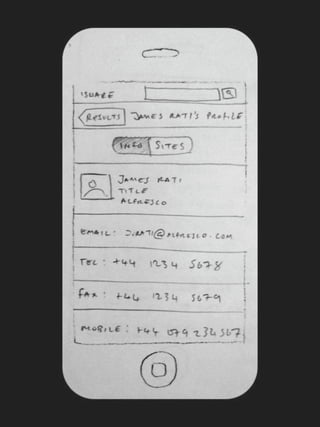 iPhone Paper Prototype - User Story Ten