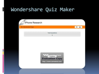 Wondershare Quiz Maker